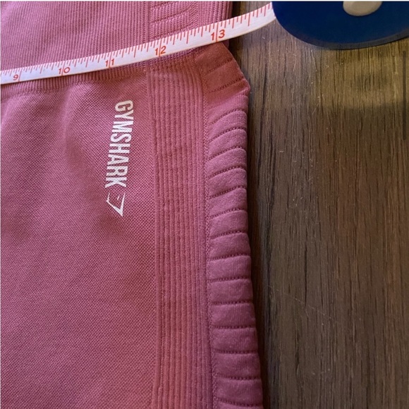 Gymshark EUC Energy + Seamless Dusty Pink Leggings Size Medium high waisted - Picture 9 of 15